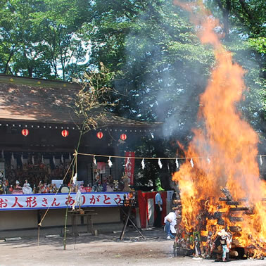 人形供養祭の様子